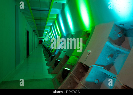 Tagansky Protected Command Point nuclear bunker Moscow cold war Stock Photo