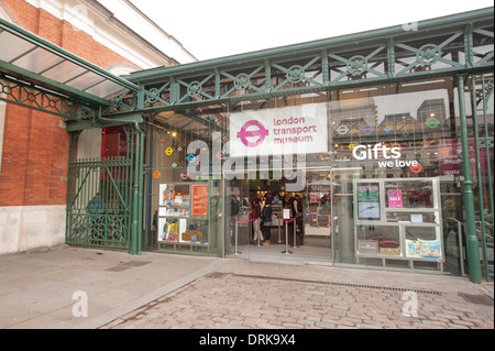 London Transport Museum Stock Photo