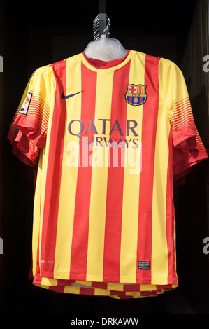 Barcelona Replica Kit Stock Photo