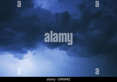 lightning on a stormy night Stock Photo - Alamy
