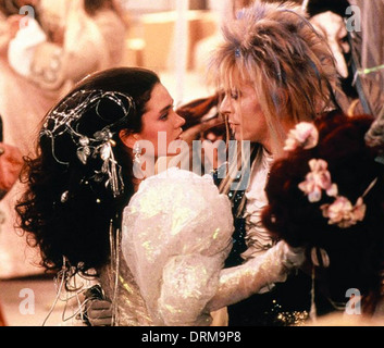 LABYRINTH 1986 Henson Associates/Lucasfilm production with Jennifer Connelly and David Bowie Stock Photo