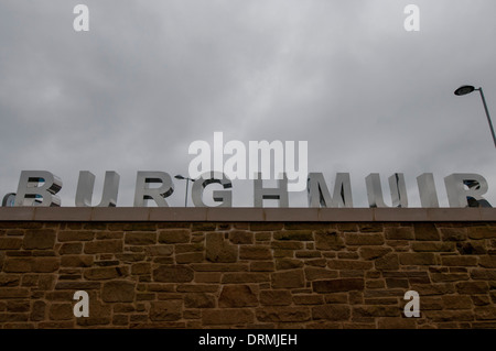 Burghmuir shopping complex in Stirling, Scotland, UK. The shopping complex was opened in 2013 and brought jobs to the area. Stock Photo