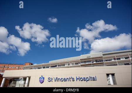 St Vincents Hospital Stock Photo