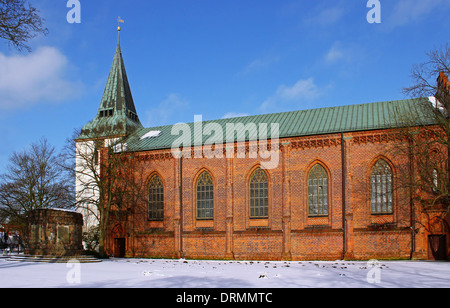 The Stadtkirche, church in Rotenburg Wümme, Lower Saxony, Germany Stock Photo