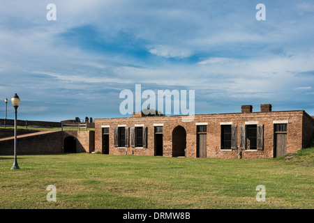 Fort Gaines, Dauphin Island, Alabama. Stock Photo