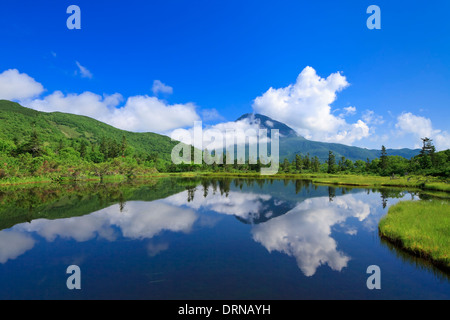 Shiretoko National Park and Mount Rausu, Stock Photo