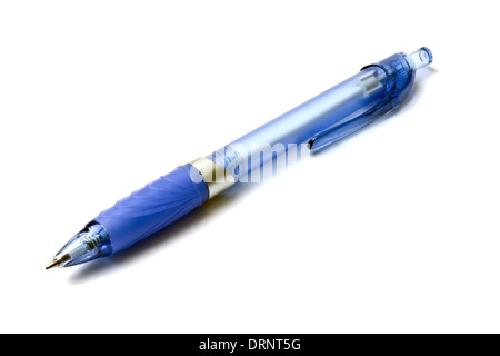 Blue pen Stock Photo