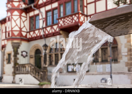 town hall, harzgerode, harz district, saxony-anhalt, germany Stock Photo