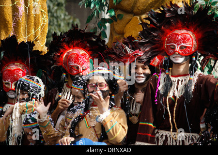 Famous carnival of Limassol, Akrotiri Bay, Cyprus. Stock Photo