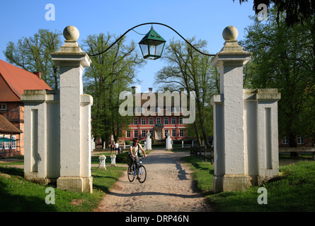 Schloss Gartow, Gartow Mansion, Wendland, Lower Saxony, Germany, Europe Stock Photo