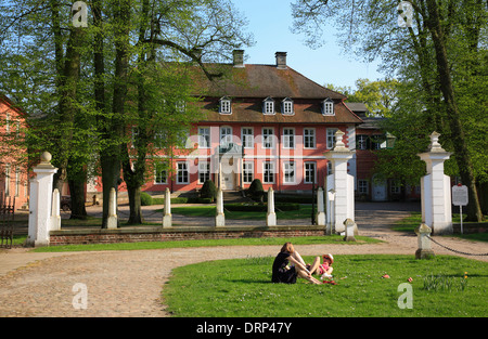 Schloss Gartow, Gartow Mansion, Wendland, Lower Saxony, Germany, Europe Stock Photo