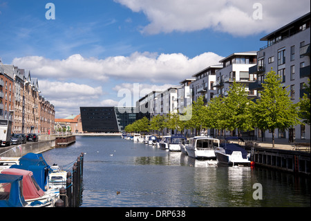 Dänische Königliche Bibliothek Kopenhagen Stock Photo