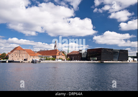 Dänische Königliche Bibliothek Kopenhagen Stock Photo