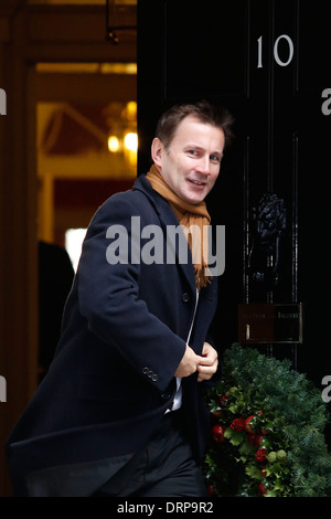 Health Secretary Jeremy Hunt attends the weekly Cabinet meeting at Number 10 Downing Street 4 December, 2012 in London Britain. Stock Photo