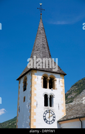 Church steeple Wengen Switzerland Stock Photo: 35071163 - Alamy