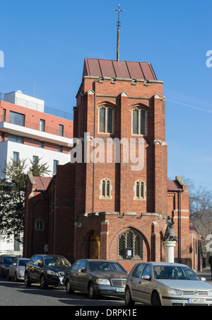 The Anglican Church of the Resurrection, Bucharest, Romania Stock Photo