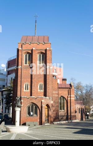 The Anglican Church of the Resurrection, Bucharest, Romania Stock Photo