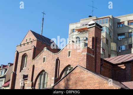 The Anglican Church of the Resurrection, Bucharest, Romania Stock Photo