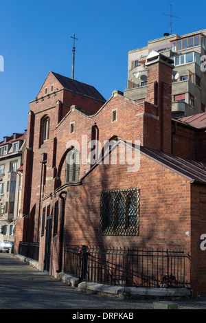 The Anglican Church of the Resurrection, Bucharest, Romania Stock Photo