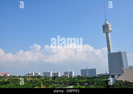 View of Pattaya City, Chonburi, Thailand Stock Photo