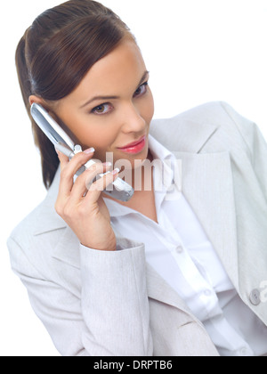 Business woman in office Stock Photo