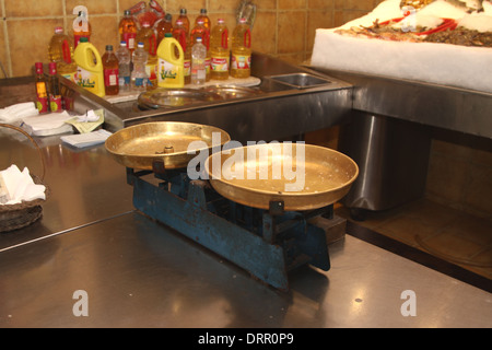 Kitchen Scale . Stock Photo