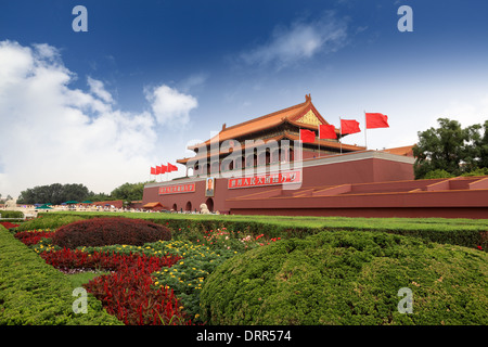 tiananmen gate in beijing Stock Photo