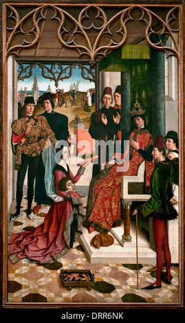 The Justice of the Emperor Otto: The Acid Test 1471Dirk Diedrick Dieric Bouts 1410-1475 Dutch Netherlands Dutch Netherlands Stock Photo