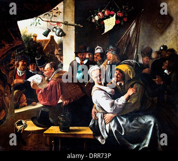 The Rhetoricians – Jan Steen Stock Photo - Alamy