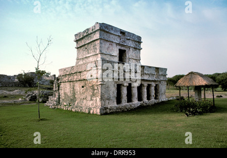 Mayan Ruins of Tulum on the Yucatan Peninsula, Mexico Stock Photo