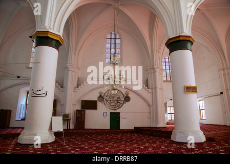 Interior of Selimiye Mosque, St. Sophia Cathedral, Nicosia, Cyprus Stock Photo