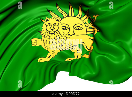 Flag of Safavid Dynasty. Close Up Stock Photo - Alamy