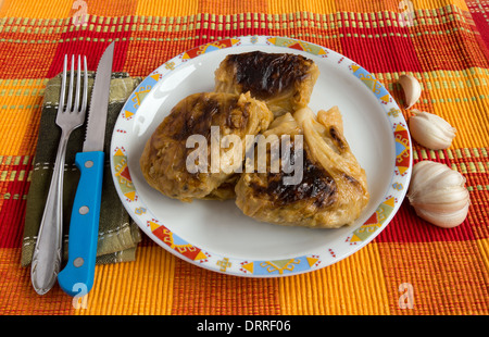 Stuffed cabbage leaves Stock Photo
