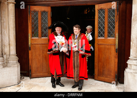 Roger Gifford, the new Lord Mayor Stock Photo