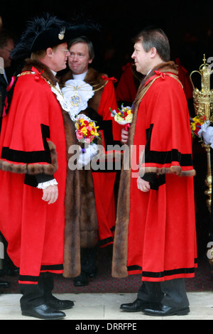 Roger Gifford, the new Lord Mayor Stock Photo