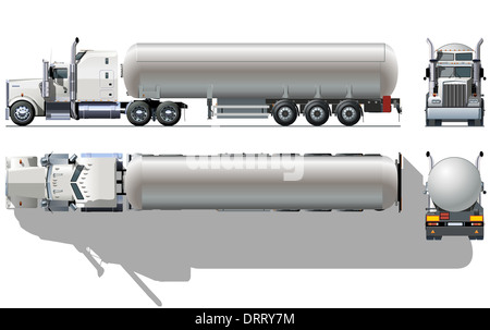 tanker truck Stock Photo