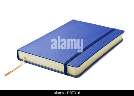 Blue book on a white background Stock Photo