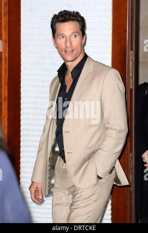 Berlin, Germany. 31st Jan, 2014. Matthew McConaughey attends the ...