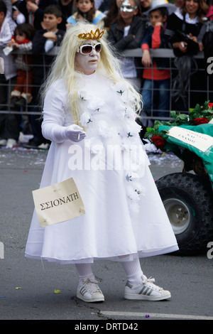 Famous carnival of Limassol, Akrotiri Bay, Cyprus. Stock Photo