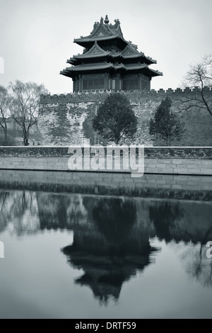 Old Beijing, China. Black and white photos Stock Photo - Alamy