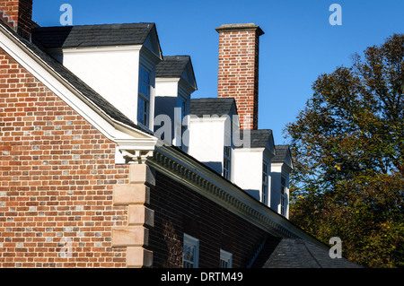 Gunston Hall, Home of George Mason, 10709 Gunston Road, Mason Neck, Virginia Stock Photo