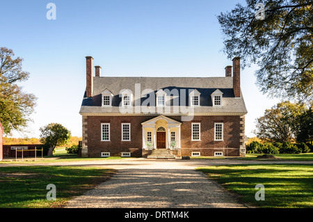 Gunston Hall, Home of George Mason, 10709 Gunston Road, Mason Neck, Virginia Stock Photo