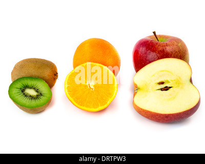 Various vitamin-rich fruits Stock Photo