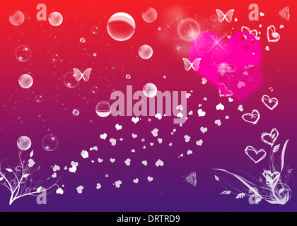 Butterflies bubbles hi-res stock photography and images - Alamy