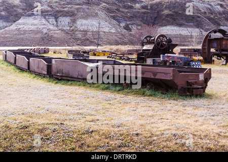 Atlas Coal Mine Museum near Drumheller in Alberta, Canada. Stock Photo