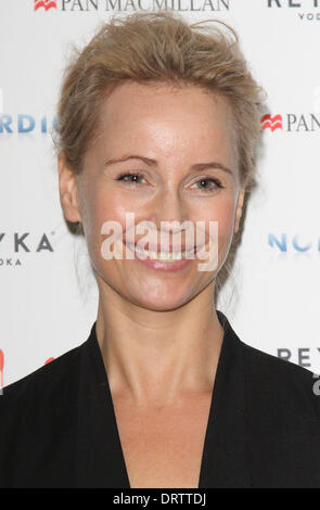 London, UK. 1st Feb, 2014. Sofia Helin  at Nordicana 2014 at Old Truman Brewery, London on February 1st 2014  Photo by Keith Mayhew Credit:  KEITH MAYHEW/Alamy Live News Stock Photo
