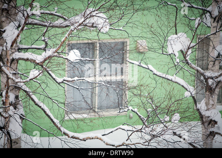 Winter scenes, Niseko, Japan Stock Photo