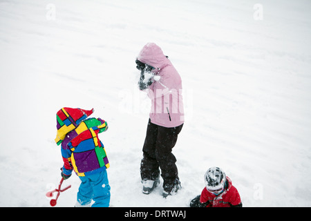 Winter scenes, Niseko, Japan Stock Photo