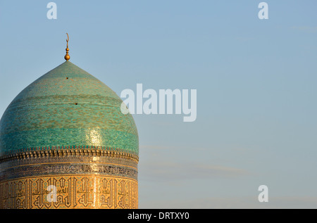 Courtyard of Kalon Mosque, Bukara, Uzbekistan Stock Photo