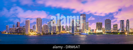 Miami, Florida, USA skyline panorama. Stock Photo